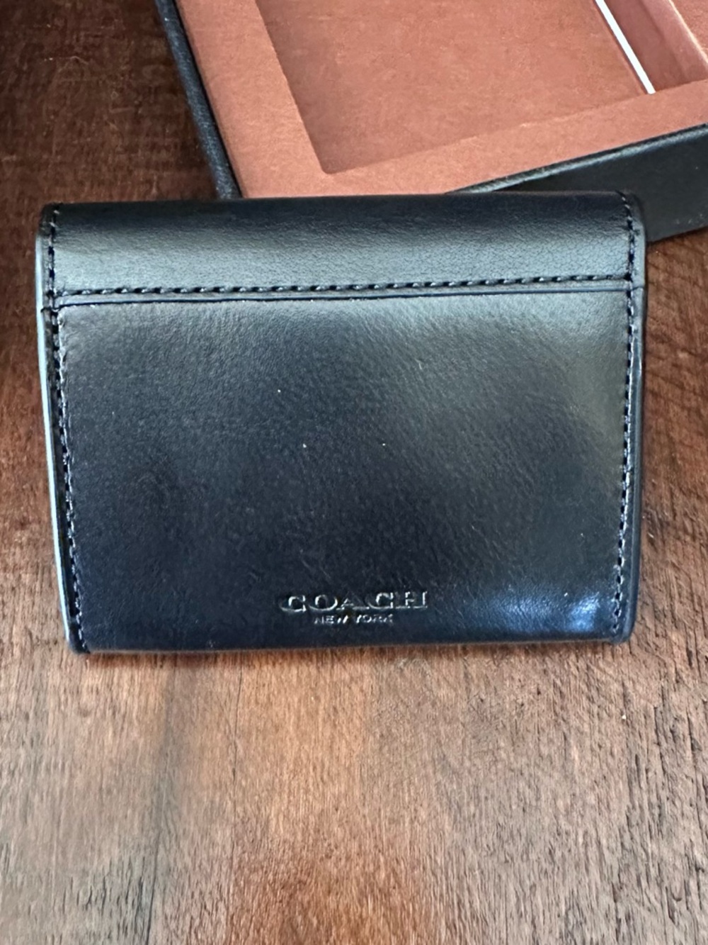 Coach Water Buffalo Coin/Card Case 21797 - Picture 5 of 16